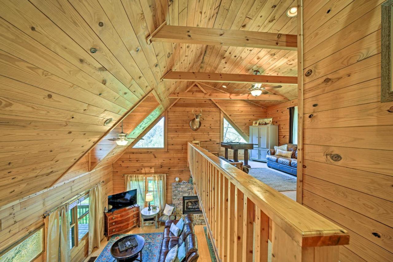 Creekside Bryson City Cabin With Private Hot Tub Exterior foto