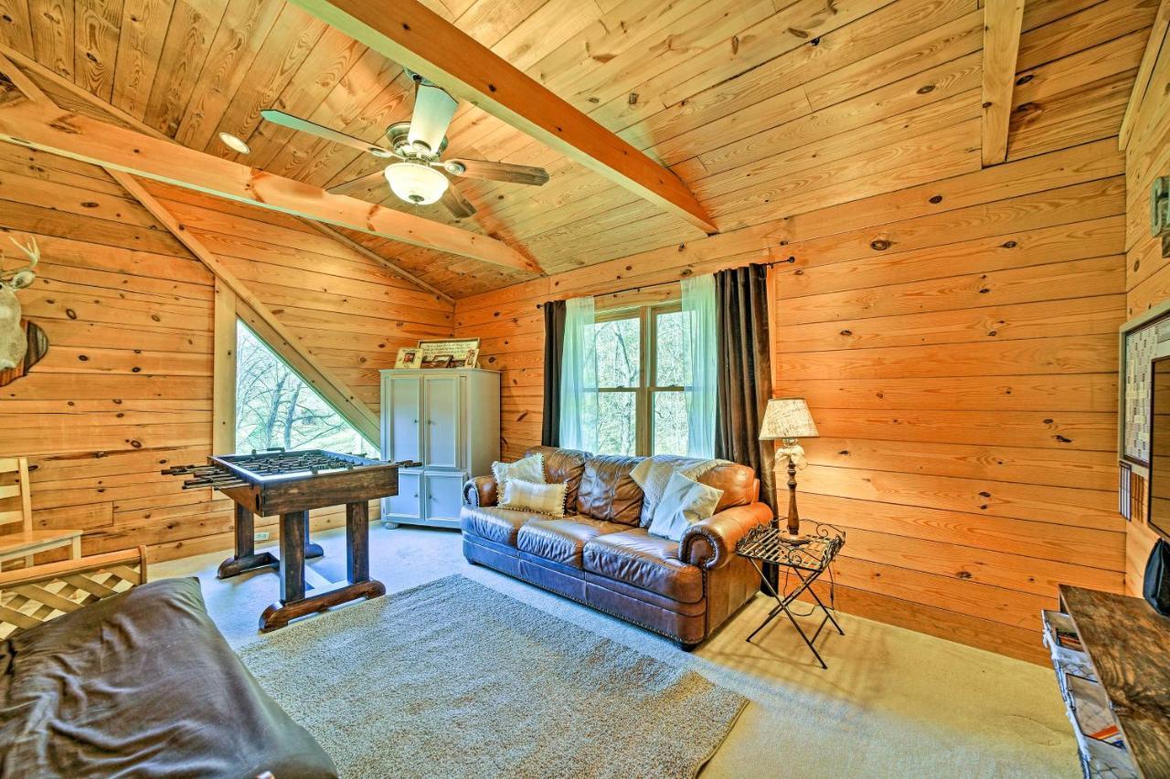 Creekside Bryson City Cabin With Private Hot Tub Exterior foto